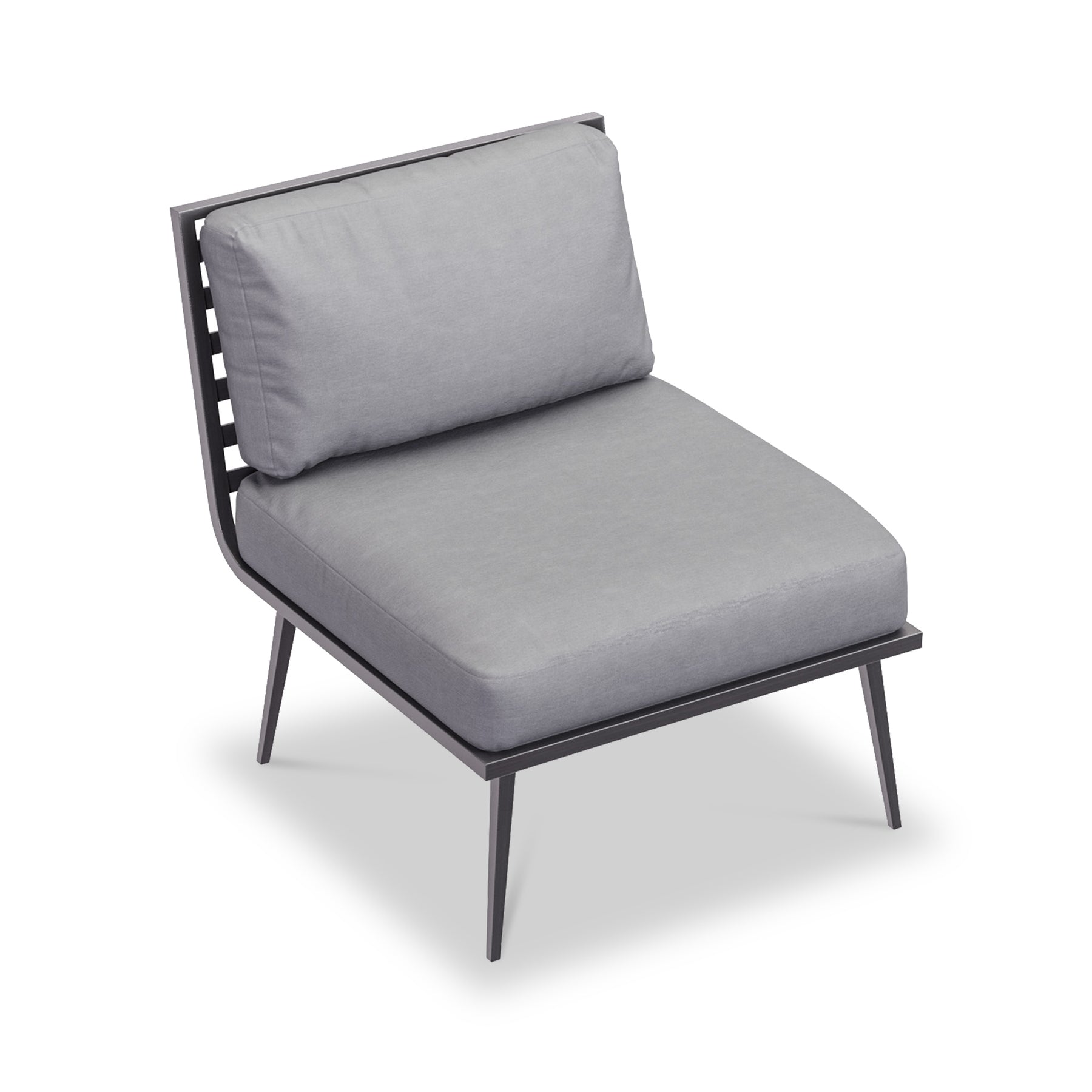 Mayfair 120cm Corner Fire Pit Table Garden Lounge Set