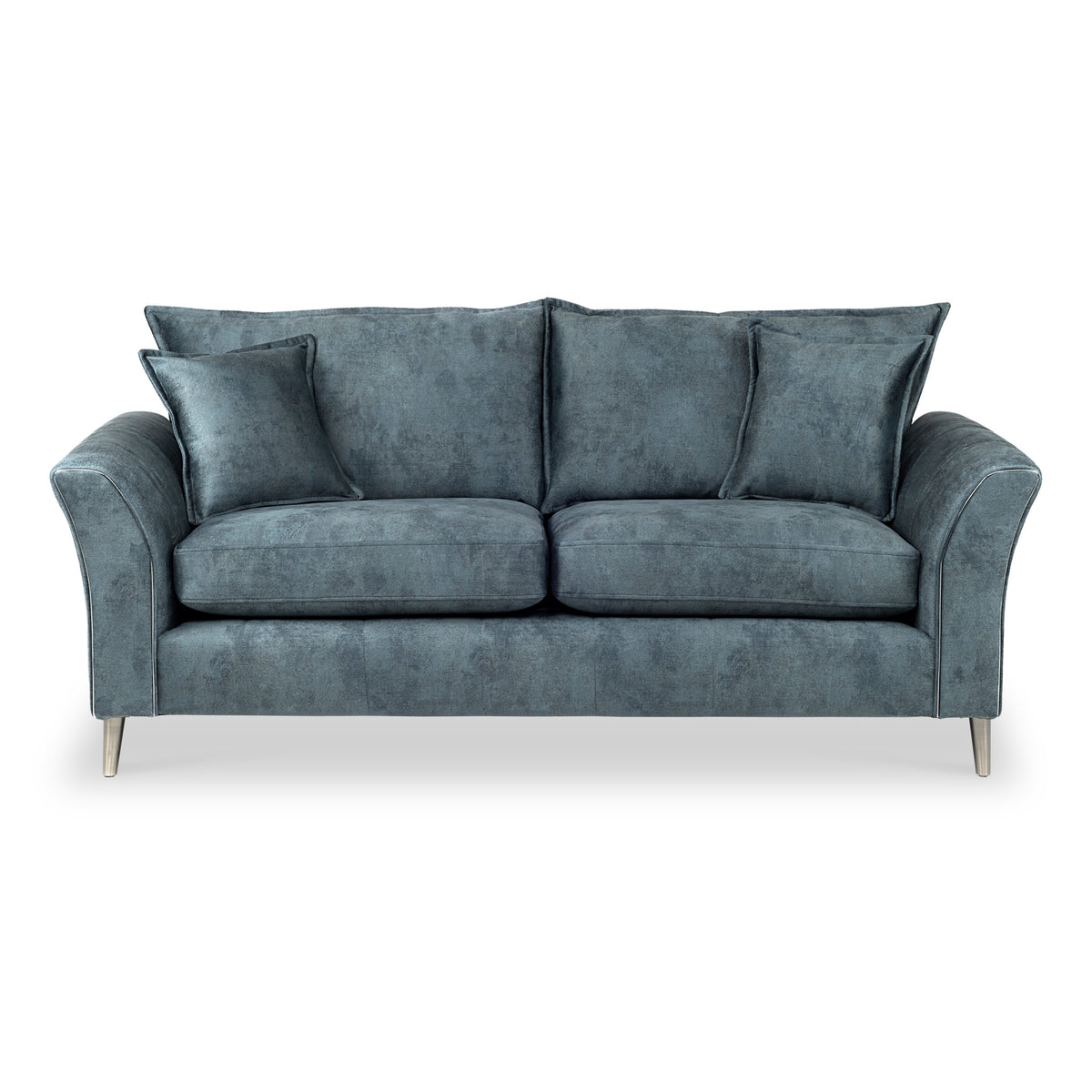 Madrid 3 Seater Ocean Blue Roseland Furniture