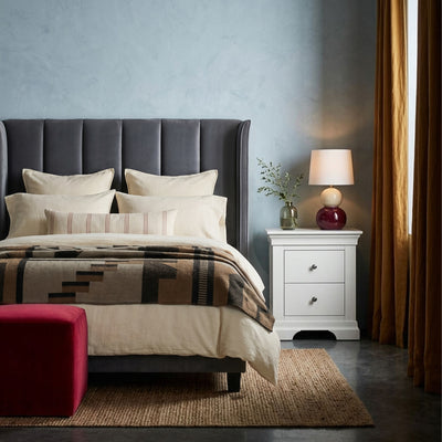 Mia Velvet Ottoman Storage Bed Frame