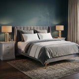 Ramona Velvet Bed Frame by Roseland Furniture