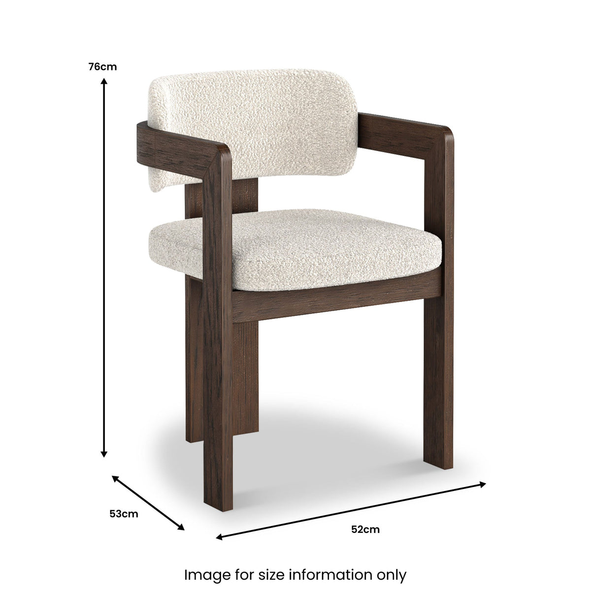 Mylor Oak Dining Chair from Roseland Furniture