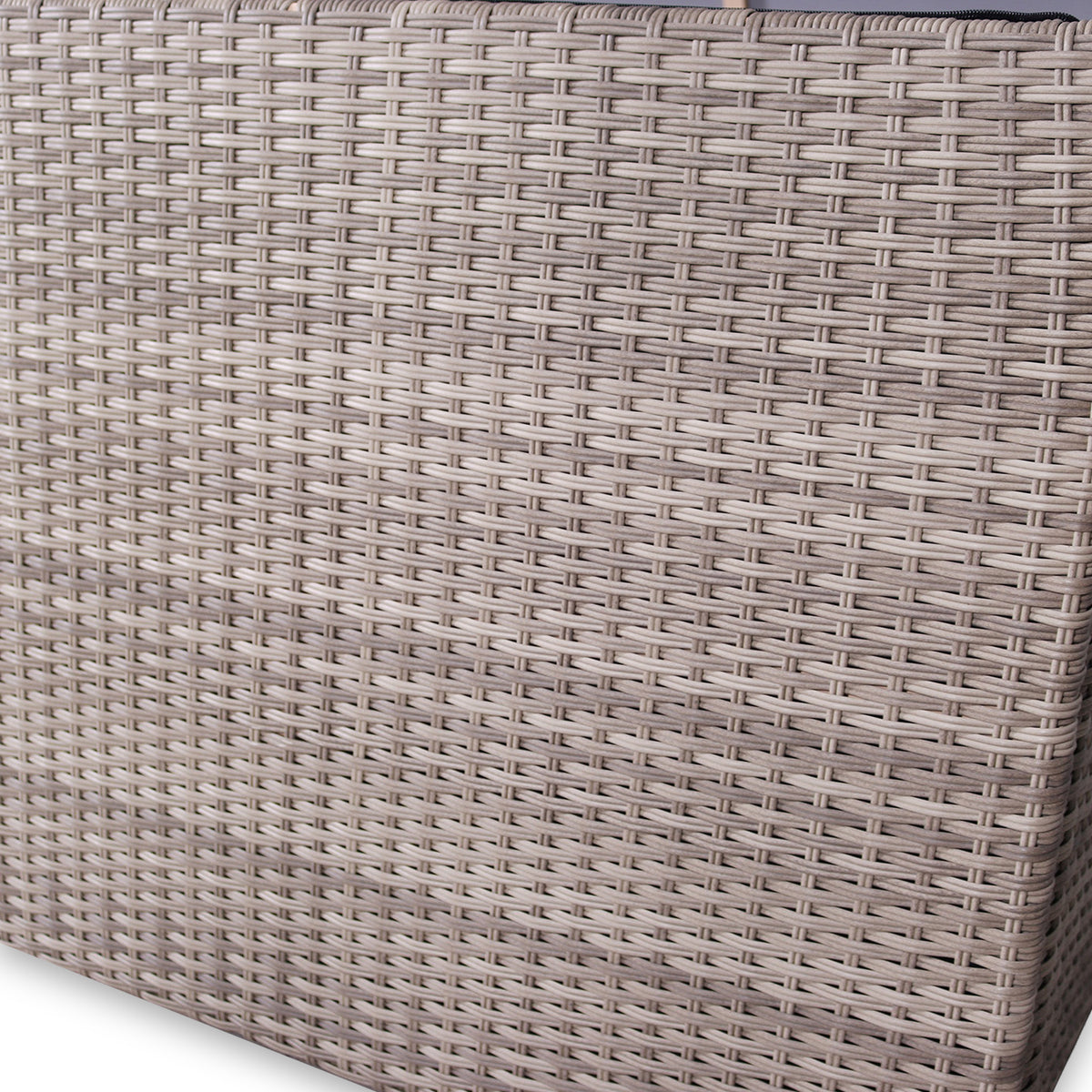 Natural Weave KD Cushion Storage Box 645L from Roseland Furniture