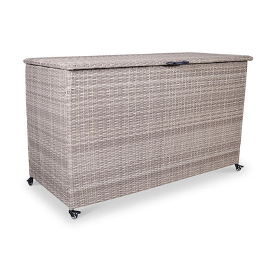 Natural Weave 826L Cushion Storage Box with Gas Lift