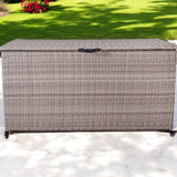 Natural Weave KD Cushion Storage Box 826L from Roseland Furniture