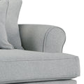 Norbury Snuggle Chair - Ashen Close Up From Roseland Furniture