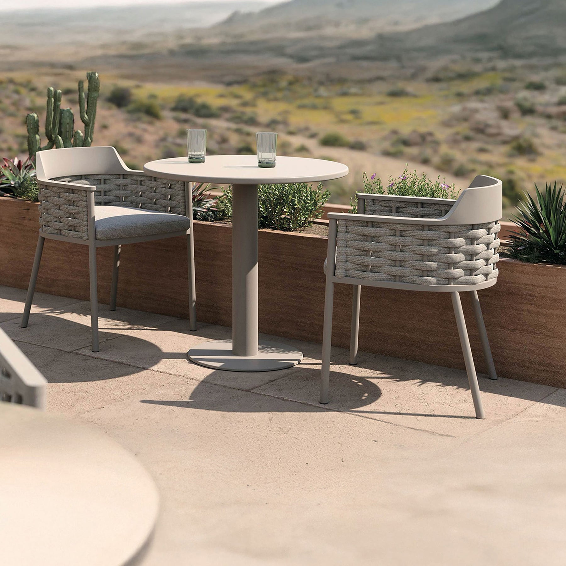 Olma 2 Seater Bistro Set from Roseland Furniture