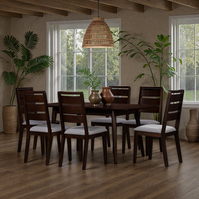 Oskar Extending Dining Table Set for 6