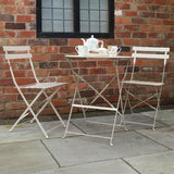 Padstow Champagne 60cm Bistro Set from Roseland Furniture