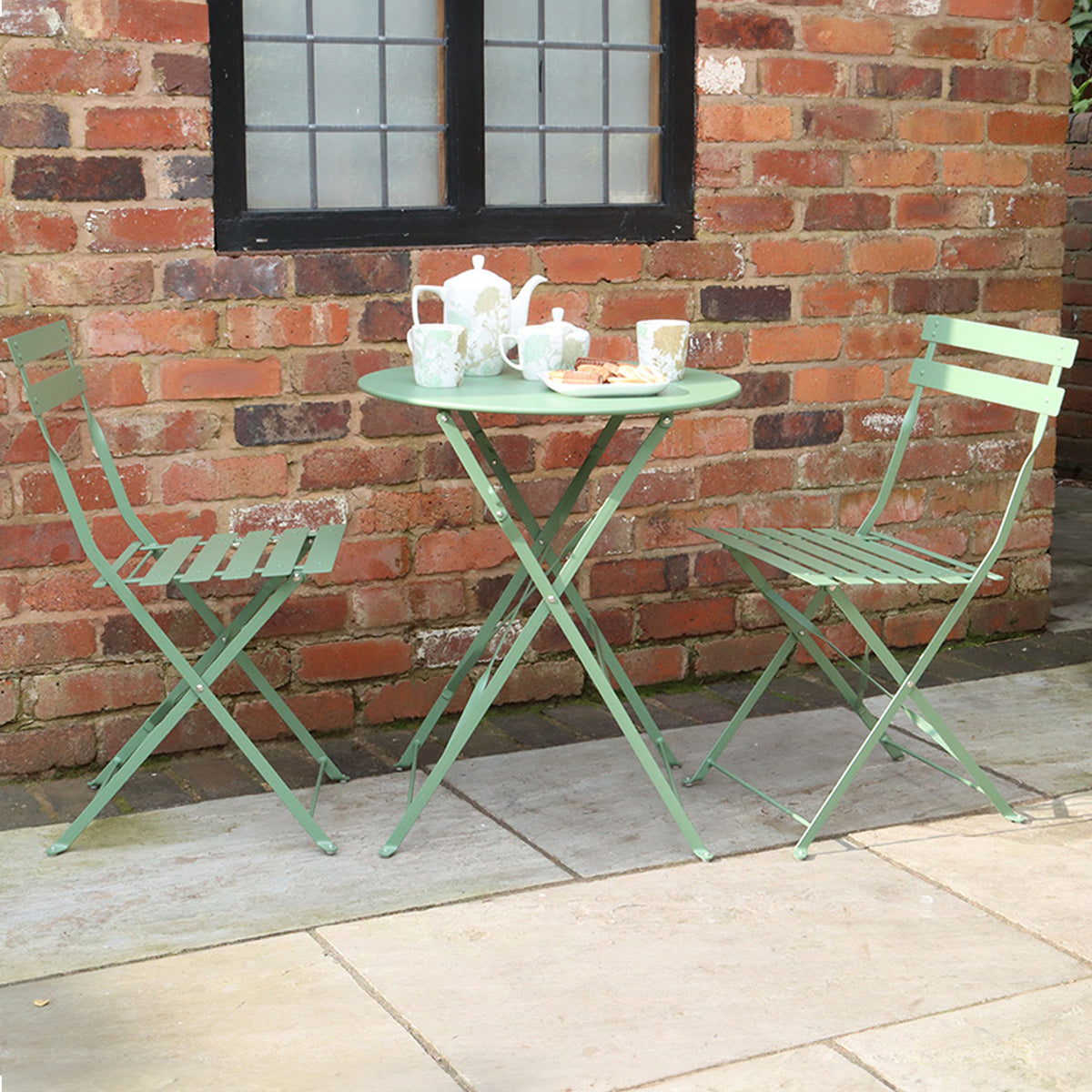 Padstow Olive 60cm Bistro Set from Roseland Furniture