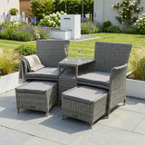 Paris Lux Rattan Companion Set from Roseland Furniture