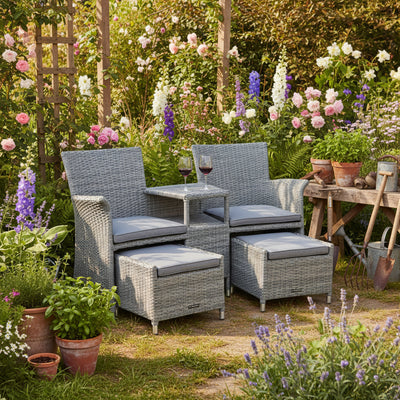 Paris Lux Rattan Companion Set