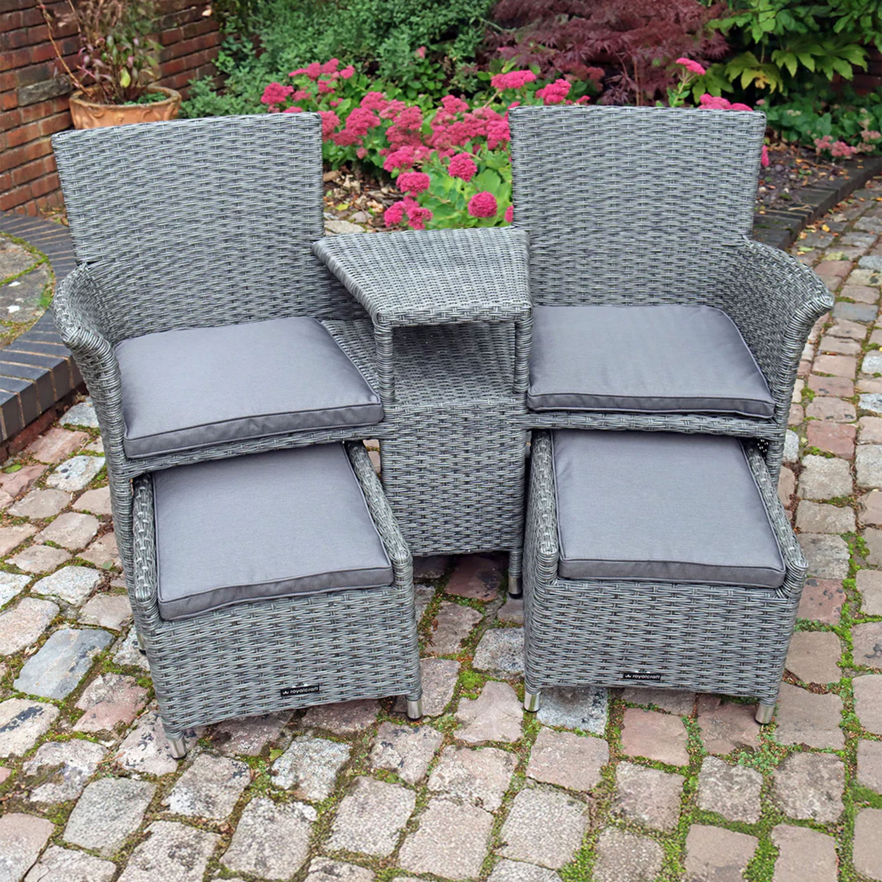 Paris Lux Rattan Companion Set from Roseland Furniture