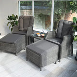 Paris 2 Seater High Back Recliner Comfort Set