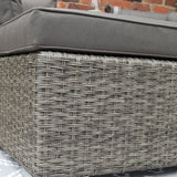 Paris Rattan Multi Setting Relaxer Set 5pc from Roseland Furniture
