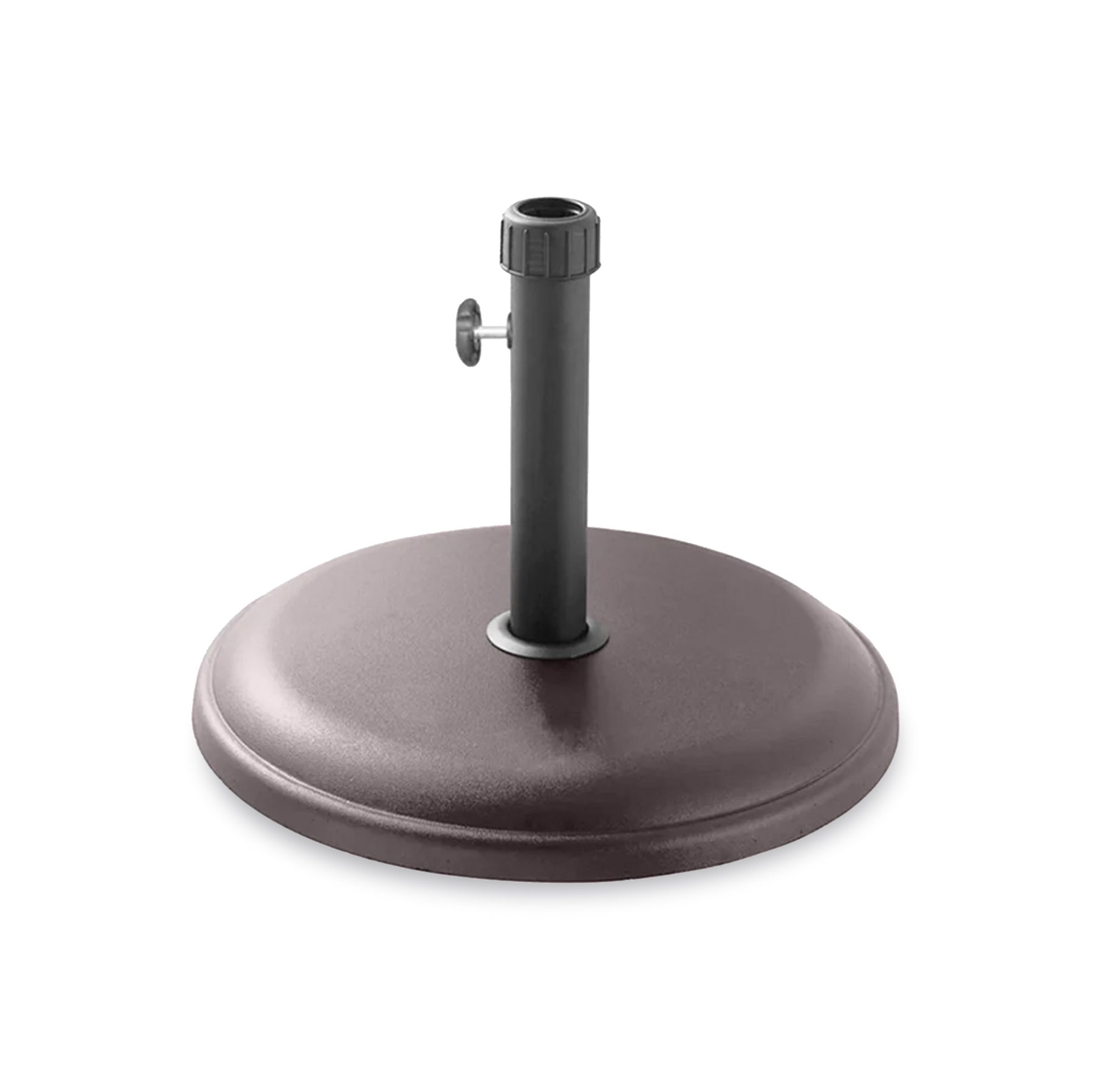 Brown Round Outdoor Garden 16kg Parasol Base
