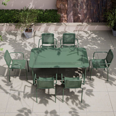 Porto 6 Seater Rectangular Dining Set
