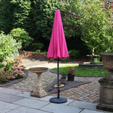 2.7m Shanghai Parasol Pink from Roseland Furniture