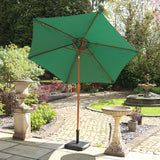 2.7m Shanghai Parasol Grey from Roseland Furniture
