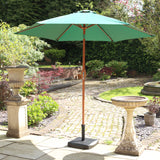 2.7m Shanghai Parasol Grey from Roseland Furniture