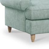 Pembroke Armchair - Aqua Close Up From Roseland Furniture