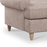 Pembroke Armchair  -  Beige Close Up From Roseland Furniture