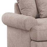 Pembroke Armchair  -  Beige Close Up From Roseland Furniture