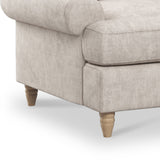 Pembroke Armchair - Linen Close Up From Roseland Furniture