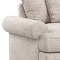 Pembroke 2 Seater Sofabed - Linen Close Up From Roseland Furniture