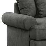 Pembroke Armchair  -  Slate  Close Up From Roseland Furniture