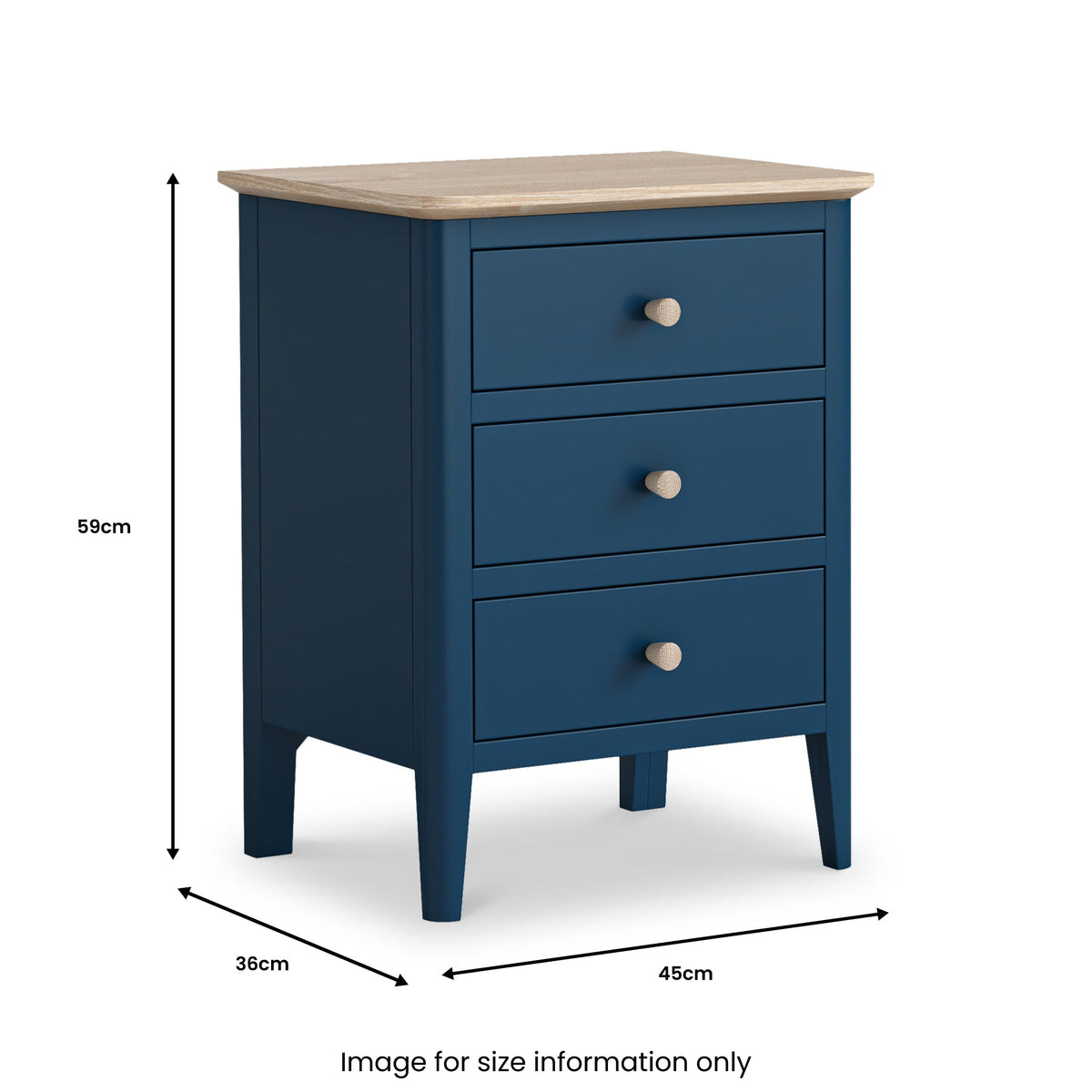 Penrose Bedside Table from Roseland Furniture
