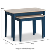 Penrose Nest of Tables from Roseland Furniture