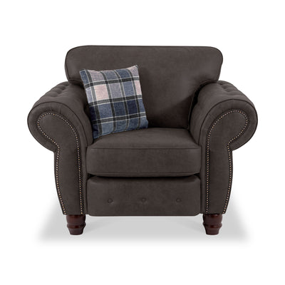 Ashford Faux Leather Club Chair
