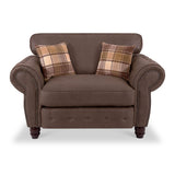 Ashford Snuggle Chair Arizona Mahogany from Roseland Furniture