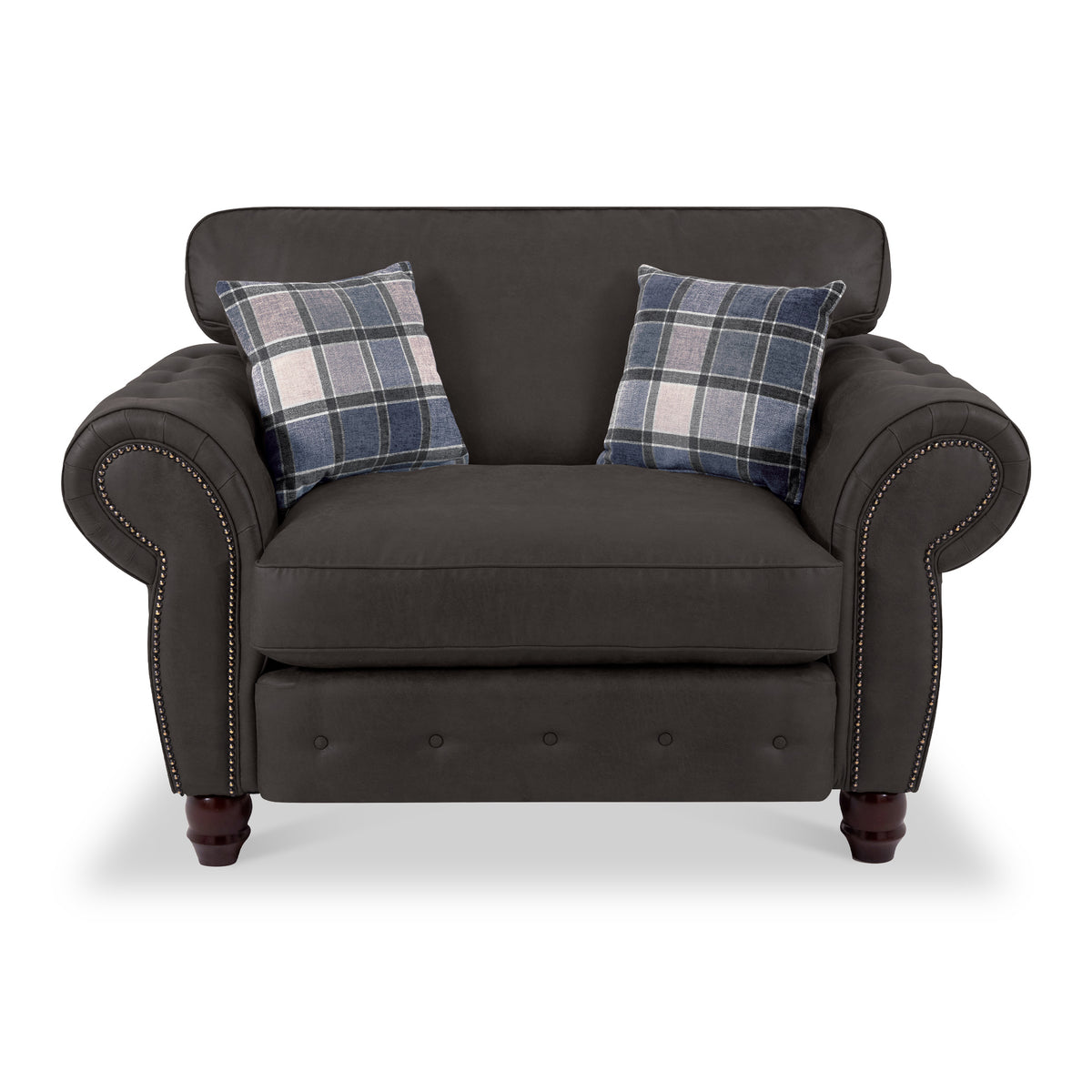 Ashford Snuggle Chair Arizona Black from Roseland Furniture
