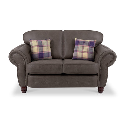 Ashford Faux Leather 2 Seater Sofa