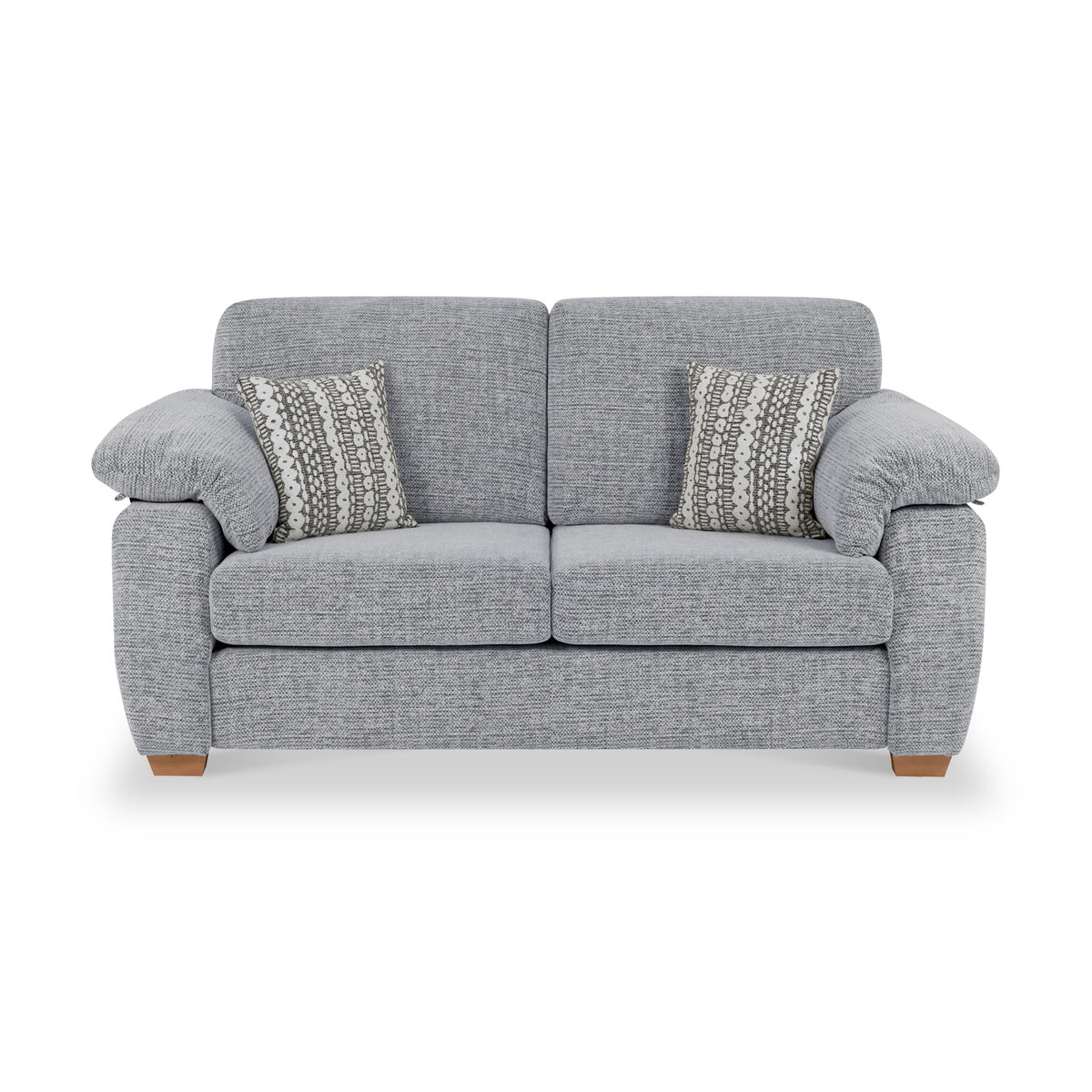 Camden 2 Seater Sofa Tate Silver Boho Charcoal from Roseland Furniture