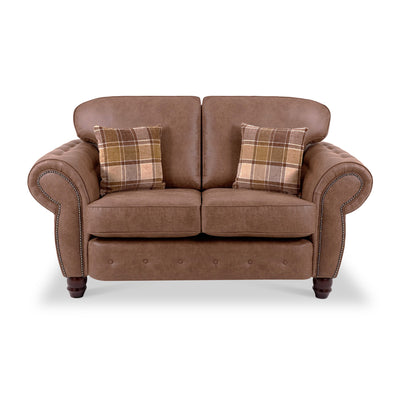 Ashford Faux Leather 2 Seater Sofa