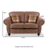 Ashford 2 Seater Sofa Arizona Tan from Roseland Furniture