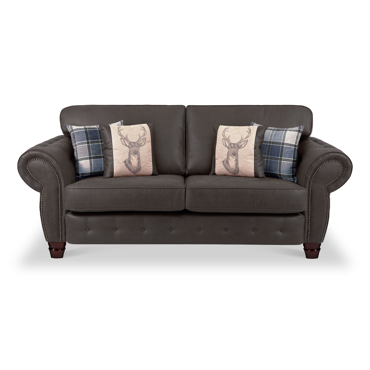 Ashford 3 Seater Sofa Arizona Black from Roseland Furniture