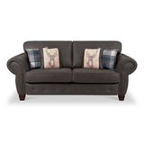 Ashford 3 Seater Sofa Arizona Black from Roseland Furniture