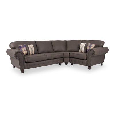Ashford Faux Leather Corner Sofa