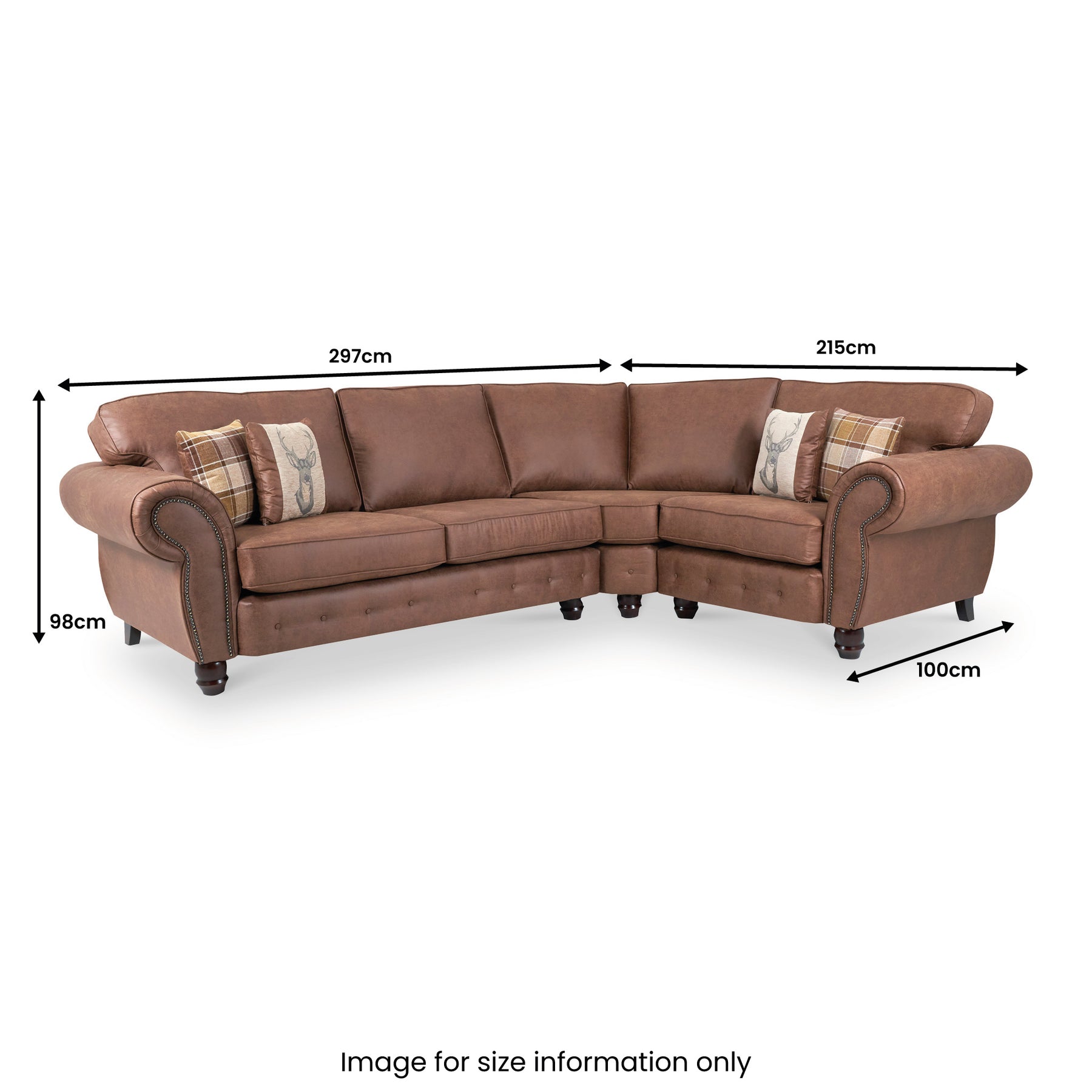 Ashford 3 1 Corner Group RHF Arizona Tan from Roseland Furniture