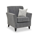 Thornby Accent Chair Charcoal Light Grey from Roseland Furniture