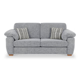 Camden 3 Seater Sofa Tate Silver Bohor Charcoal from Roseland Furniture