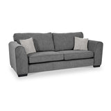 Thornby 4 Seater Sofa Charcoal Light Grey from Roseland Furniture