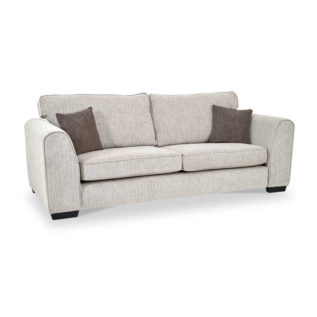Thornby 4 Seater Sofa Natural Mink from Roseland Furniture