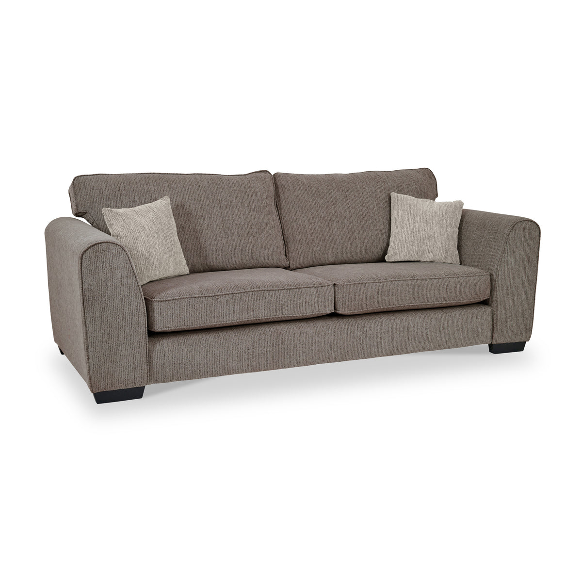 Thornby 4 Seater Sofa Mink Natural from Roseland Furniture
