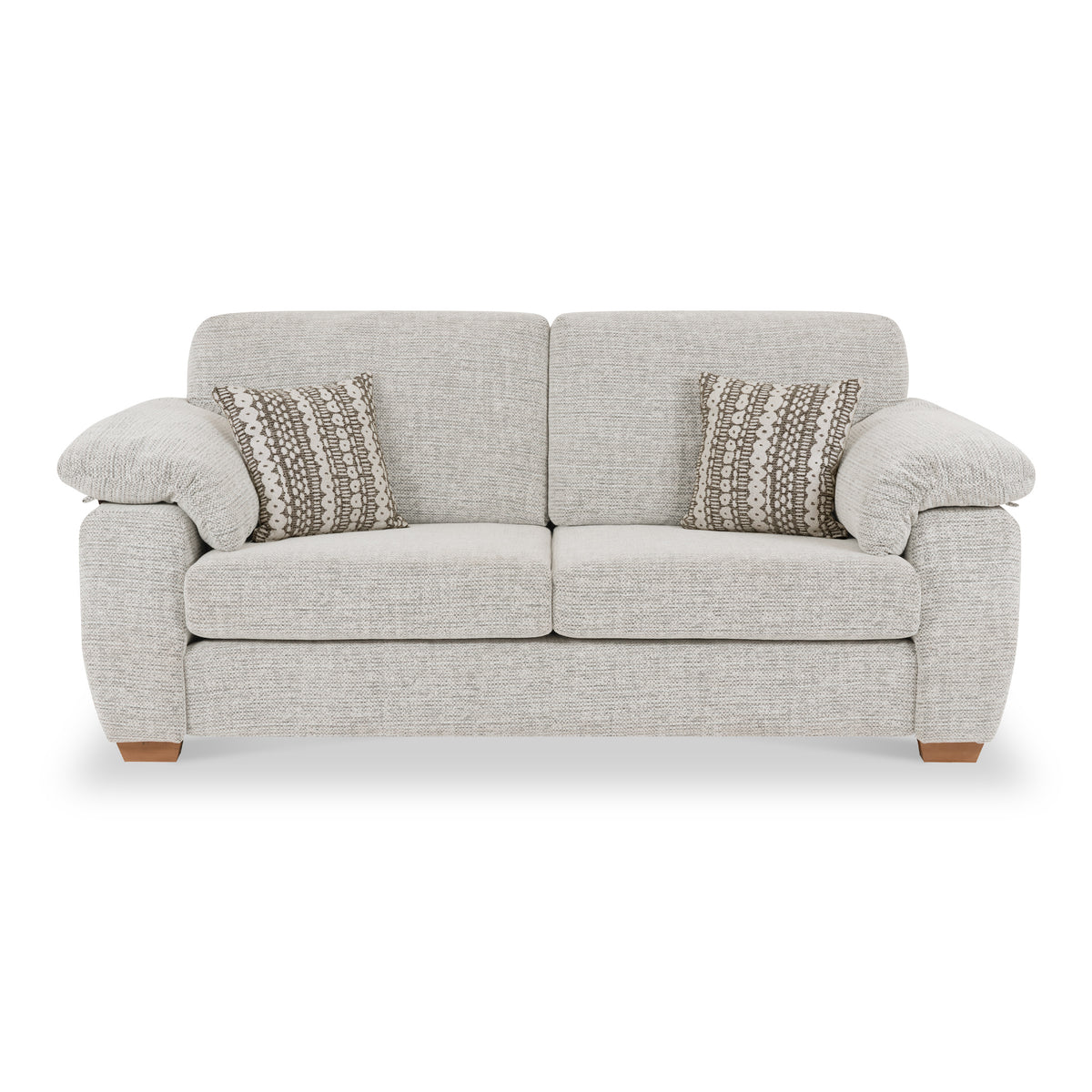 Camden 3 Seater Sofa Tate Cream Bohor Brown from Roseland Furniture