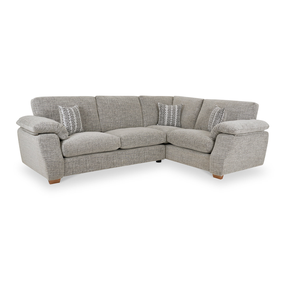 Camden 3 1 Corner Group RHF Tate Grey Bohor Charcoal from Roseland Furniture