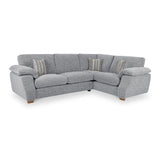 Camden 3 1 Corner Group RHF Tate Silver Bohor Charcoal from Roseland Furniture